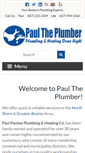 Mobile Screenshot of pftheplumber.com